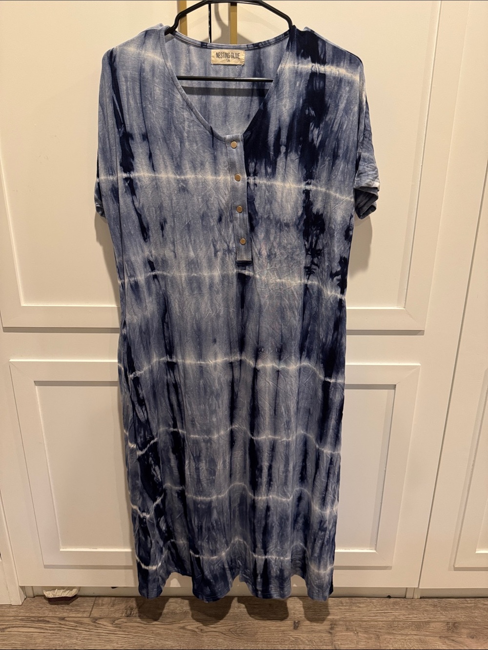 Nesting Olive House Dress